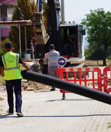 Yatağan’da yıllardır beklenen altyapı yatırımı başladı! Kanalizasyon sorunu tarihe karışıyor
