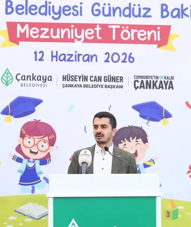 Çankaya’da Mezuniyet Coşkusu: 515 Minik Kep Atarak Yeni Eğitim Yolculuğuna Uğurlandı