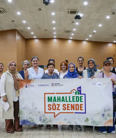 İzmir'de "Mahallede Söz Sende" buluşmaları ile katılımcı yönetim modeli güçleniyor