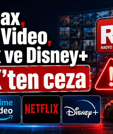 RTÜK'ten HBO Max, Prime Video, Netflix ve Disney+’a ceza