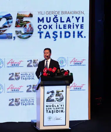 Muğla Büyükşehir, 2,5 yıllık projeleri kamuoyuyla paylaştı: "Büyük hedeflerimiz var"