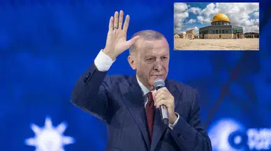 Erdoğan'dan Mescid-i Aksa telefonu