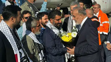 Küresel Sumud Filosu aktivistleri sağlık muayeneleri için Adli Tıp Kurumu'na sevk edildi