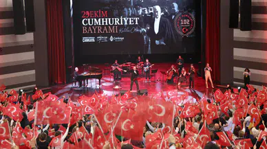 Cumhuriyet'in 102. Yılı Çankaya'da sanatla coşkuyla kutlandı