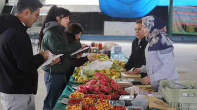 Çankaya'nın Organik Pazarları Güvenli Gıda İçin Denetleniyor