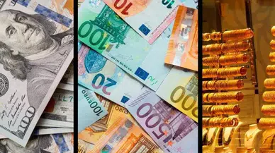 Döviz ve altın fiyatları yükselişte: Dolar, Euro ve altın yeni günün rakamlarıyla karşınızda!