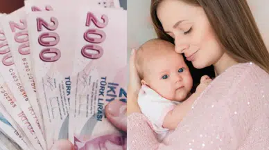 Ekim ayı doğum yardımı ödemeleri hesaplara yatırıldı