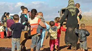 Suriyeli göçmenler evimize gelin geldi