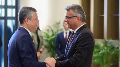 CHP Genel Başkanı Özgür Özel, KKTC Cumhurbaşkanı Tufan Erhürman ile görüştü