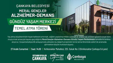 Ankara Çankaya'da sosyal belediyecilik adına dev bir eserin daha temeli atılıyor