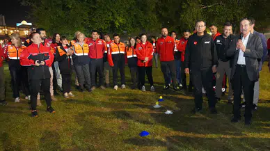 Arama Kurtarma Gönüllüleri Eskişehir Tepebaşı'nda Kampta Buluştu