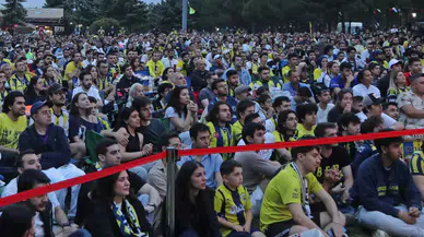 FENERBAHÇE BEKO'NUN EUROLEAGUE ŞAMPİYONLUK HEYECANI ÇANKAYA'DA YAŞANDI