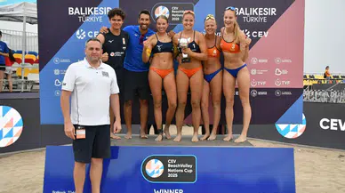 CEV Beach Volley Nations Cup 2025 şampiyonları belli oldu