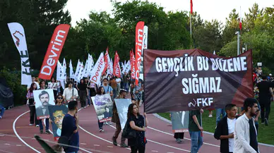 ODTÜ’lü öğrencilerin geleneksel Devrim Yürüyüşünde: Gençlik bu düzen sığmaz