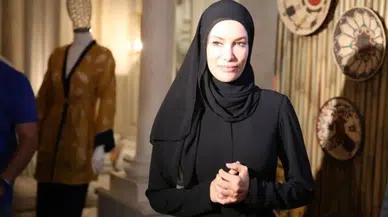 Gamze Özçelik, tesettüre girdi