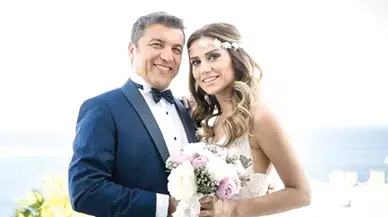Gazeteci İsmail Küçükkaya, Eda Demirci'yle dünyaevine girdi