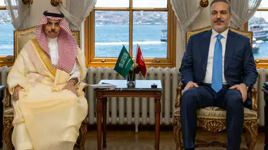 Bakan Fidan'dan kritik temas! Suudi Arabistan Dışişleri Bakanı Faysal bin Ferhan Al ile görüşme yaptı