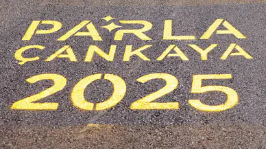 Çankaya'da asfalt sezonu açıldı, 2025'e kadar 100 bin ton hedefleniyor!