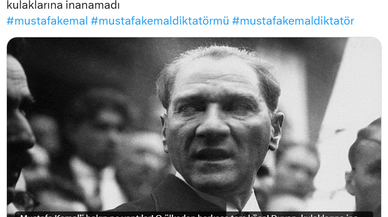 Yeni Akit Atatürk'ün Gözlerini Bakın Ne Yaptı?