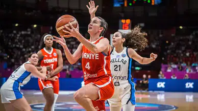 A Milli Kadın Basketbol Takımımız Yunanistan'ı yenerek çeyrek finale yükseldi!