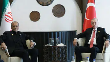 Erdoğan, Hankendi'de İran Cumhurbaşkanı ile önemli görüşme gerçekleştirdi