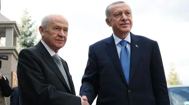 Erdoğan ve Bahçeli, siyasi iş birliği için kritik buluşma gerçekleştirdi!