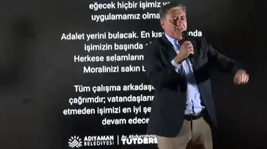 CHP'li Murat Emir, Adıyaman'da konuşma sonrası düştü; hastanede tedavi altında, durumu iyi!