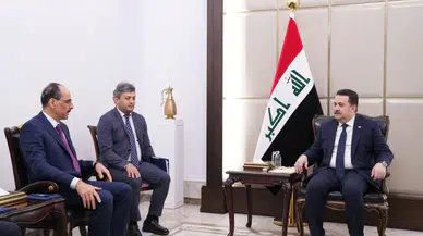 MİT Başkanı Kalın ve Irak Başbakanı el Sudani'den güvenlik ve işbirliği vurgusu