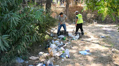 Bornova Belediyesi’nden Yangın Önlemi: Paterson Köşkü Önü Temizlendi