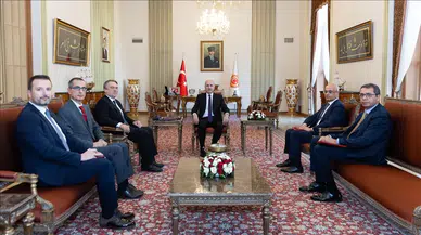 Kurtulmuş, AB Türkiye Delegasyonu Başkanı Ossowski'yi kabul etti!