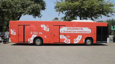 Bursa'da Orman Yangınları Sürerken "Sağlık Otobüsü" Harmancık'ta Hizmette!