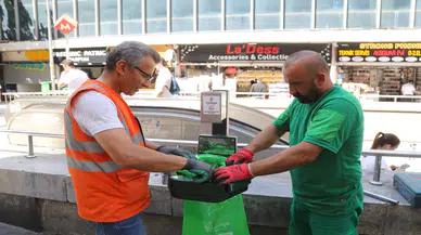 Çankaya’da Temizlik Seferberliği: Küllüklü Kompozit Çöp Kutuları Artıyor