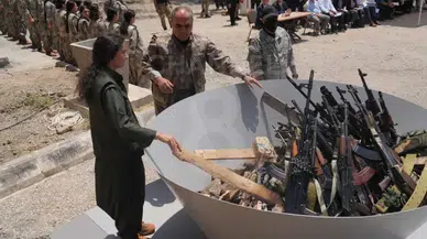 PKK'nın 30 üyesi, silah bırakma sürecinin ilk adımını attı!