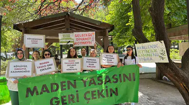 Köylüler Zeytinlik Savunmasında: Ankara'da Madencilik Yasağı İçin Protesto Düzenliyorlar