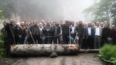 'Vatansever Rizeli Gençler' Cerattepe'yi savunanları tehdit etti!
