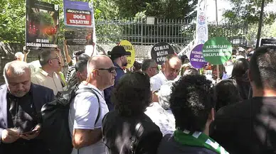 Ankara'da zeytinlikler için köylülerden maden yasasına karşı protesto: "Yaşamlarımızın yok edilmesini istemiyoruz!"