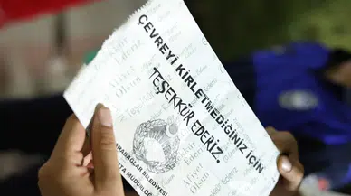 “Çevreyi Kirletmediğiniz İçin Teşekkür Ederiz” Uygulaması Başladı