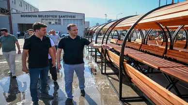 Bornova Belediyesi’nden Yenilik: Parklara Üzeri Kapalı Banklar Geliyor