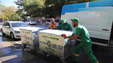 Çankaya'da Temizlik Hamlesi: 4,500 Yeni Konteyner ile "Tertemiz Çankaya" Hedefi!