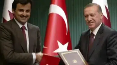 Katar Emiri'nden Erdoğan'a 'Diriliş' müzikli teşekkür
