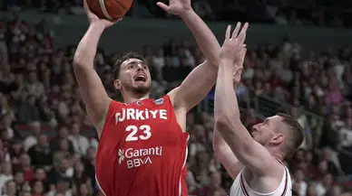 A Milli Basketbol Takımı, Letonya'yı 20 sayı farkla geçerek Avrupa Şampiyonası'na galibiyetle başladı