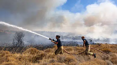 İzmir’de Buca ve Aliağa’daki Orman Yangınları Kontrol Altına Alındı
