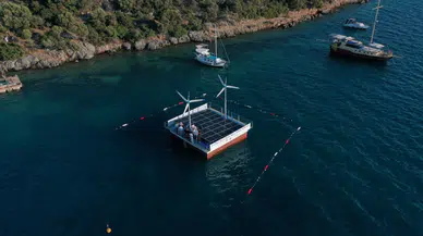 Bodrum'da Bir İlk: Denizden Temiz Su Üreten Yüzer Platform Tanıtıldı