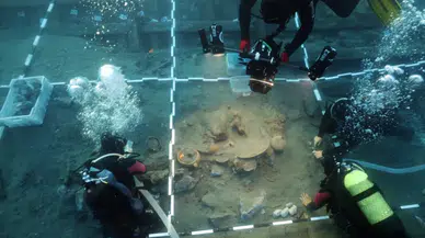 Osmanlı'ya ait 17. yüzyıl batığı, sualtı arkeolojisinde çarpıcı buluntularla gün yüzüne çıktı