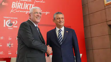 İYİ Parti lideri Dervişoğlu’ndan CHP lideri Özgür Özel’e destek ziyareti