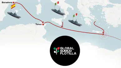 Küresel Sumud Filosu, Gazze için uluslararası destekle yola devam ediyor, Türk vatandaşları koruma talep ediyor