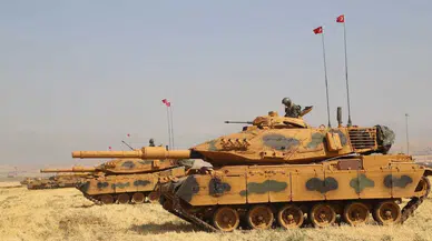Habur'daki TSK'nın tatbikat alanına Irak askerleri geldi