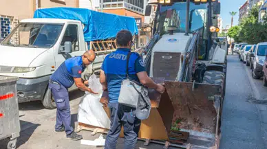 Mersin Yenişehir'de yaya güvenliği için işgallere karşı denetim yapıldı