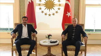 Cumhurbaşkanı Erdoğan ve Katar Emiri, İsrail'in saldırısını görüştü