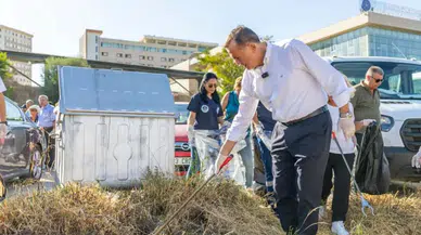 Yenişehir'de Dünya Temizlik Günü'nde çevre bilinci için büyük temizlik etkinliği gerçekleştirildi